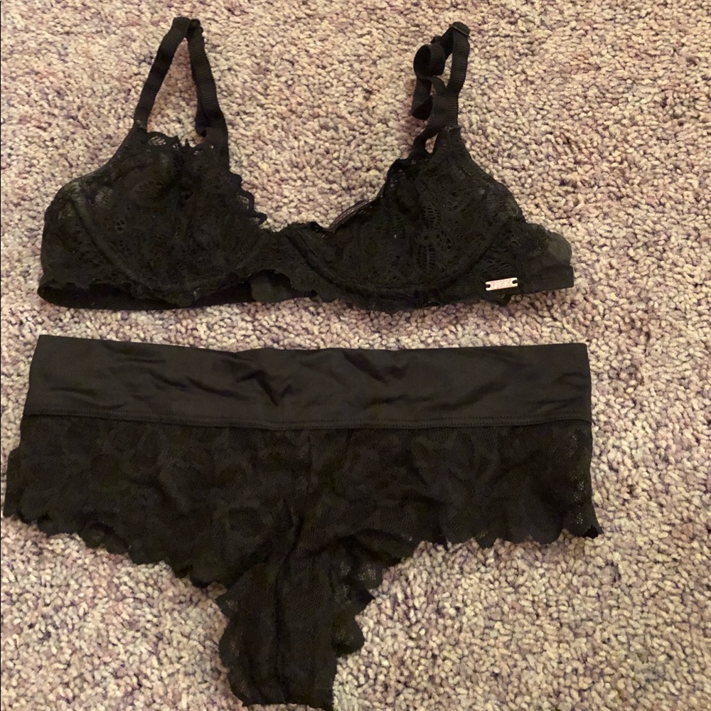 VS PINK panty+bra set